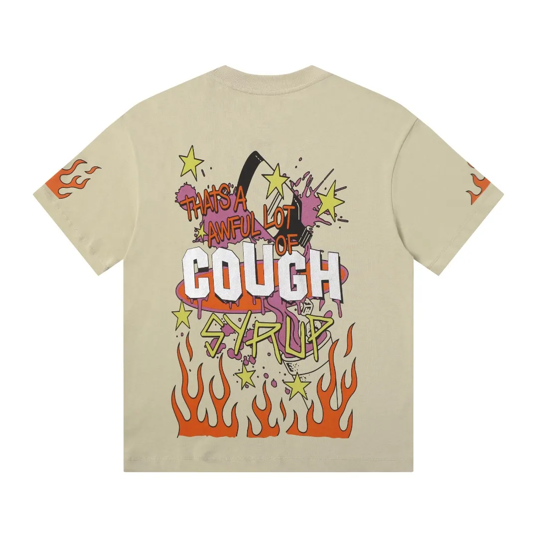 2245# / / ｜ THAT'S A AWFUL LOT OF COUGH SYRUP In Stock T （fabric):32 Sizes（size）：S-M L X L （colour）： / /